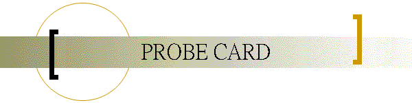 PROBE CARD